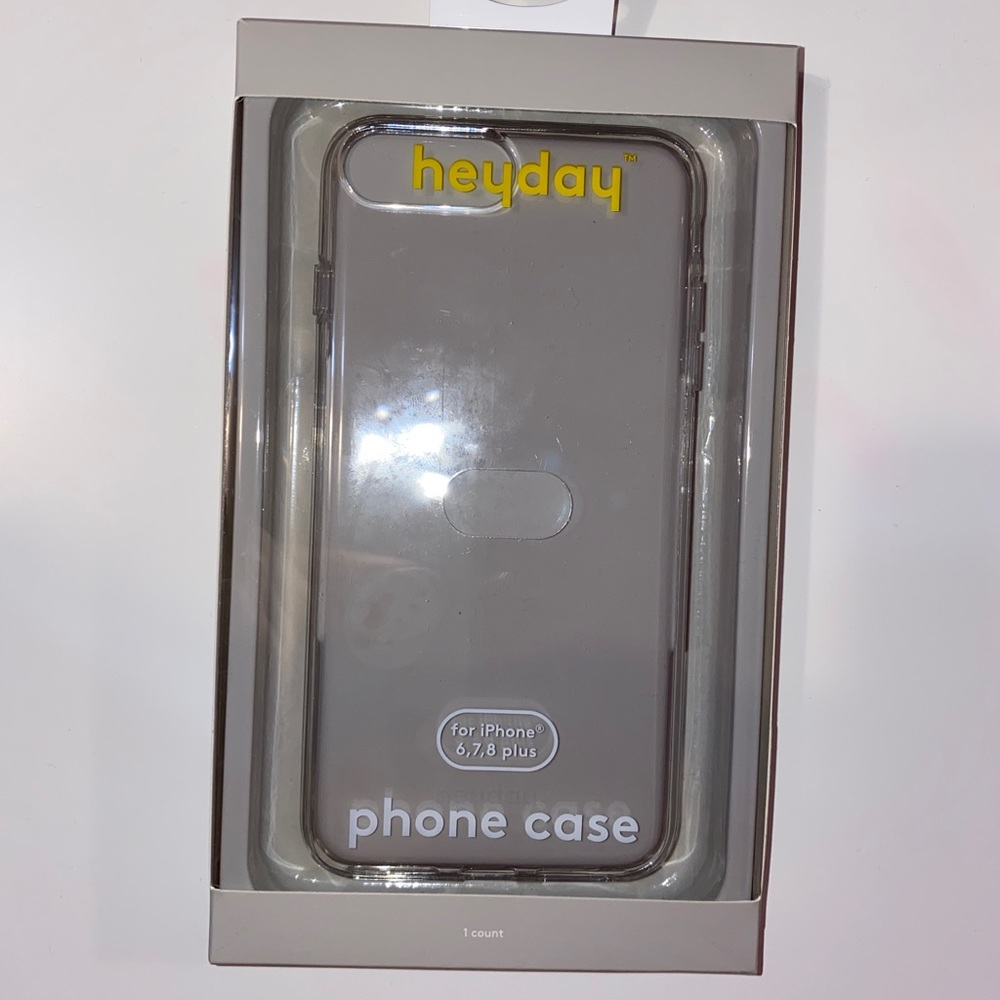 Clear iphone 6,7,8 plus case